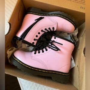 Dr. Martens AirWair girl size 9c pink Boots